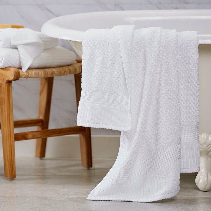 Trinity Collection | 100% Cotton Textured Bath Towel Sets