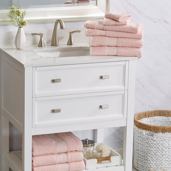 Trinity Collection | 100% Cotton Textured Bath Towel Sets