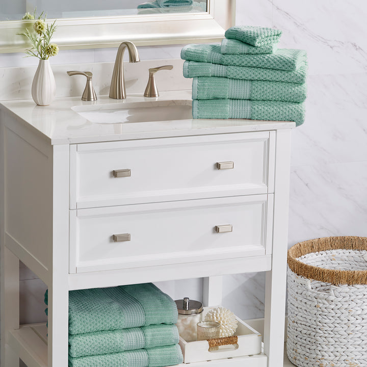 Trinity Collection | 100% Cotton Textured Bath Towel Sets