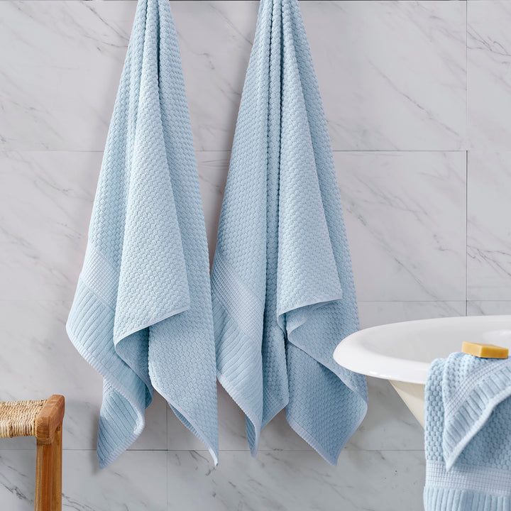 Trinity Collection | 100% Cotton Textured Bath Towel Sets