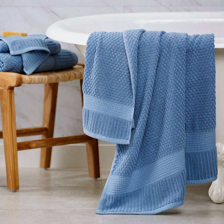 Trinity Collection | 100% Cotton Textured Bath Towel Sets