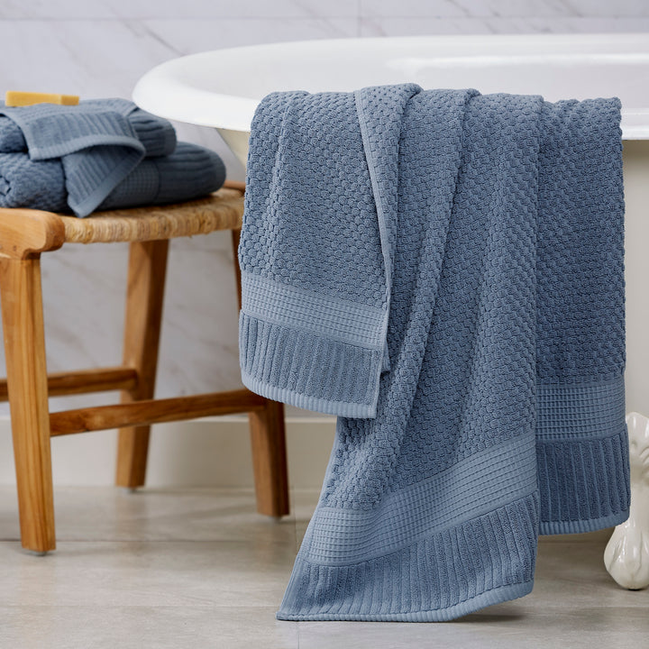 Trinity Collection | 100% Cotton Textured Bath Towel Sets