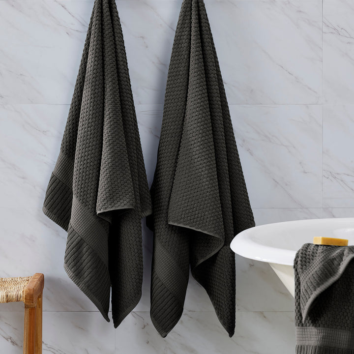 Trinity Collection | 100% Cotton Textured Bath Towel Sets