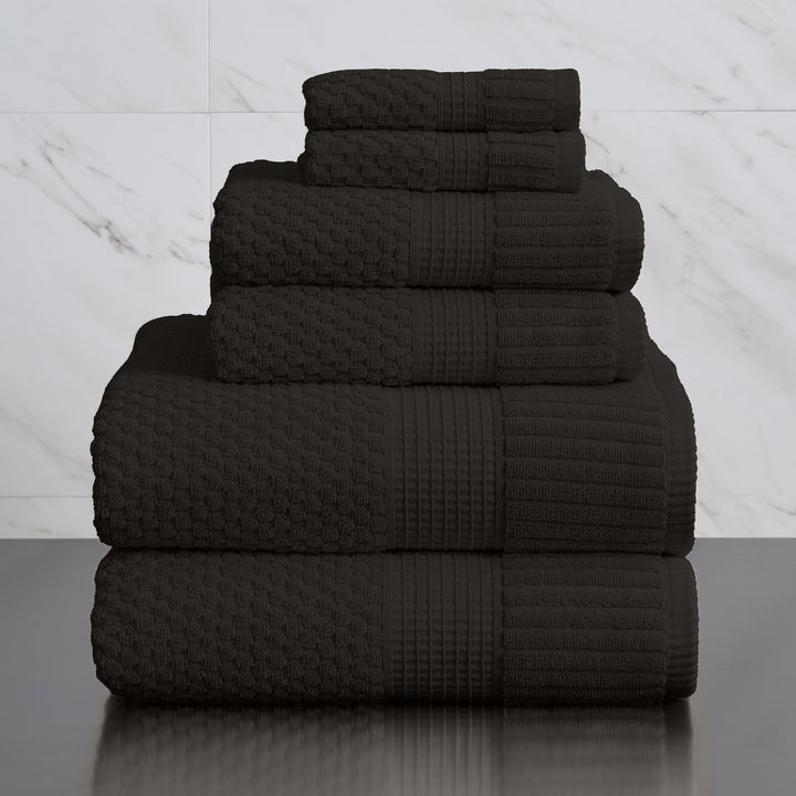 Trinity Collection | 100% Cotton Textured Bath Towel Sets