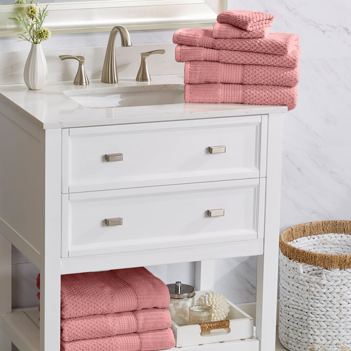 Trinity Collection | 100% Cotton Textured Bath Towel Sets