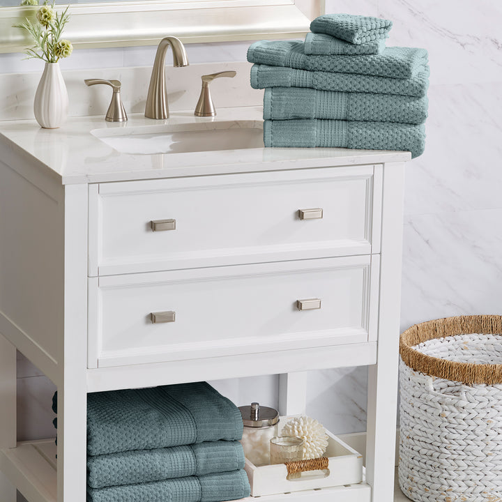 Trinity Collection | 100% Cotton Textured Bath Towel Sets