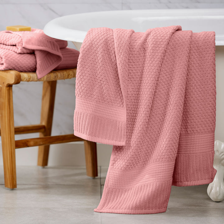 Trinity Collection | 100% Cotton Textured Bath Towel Sets