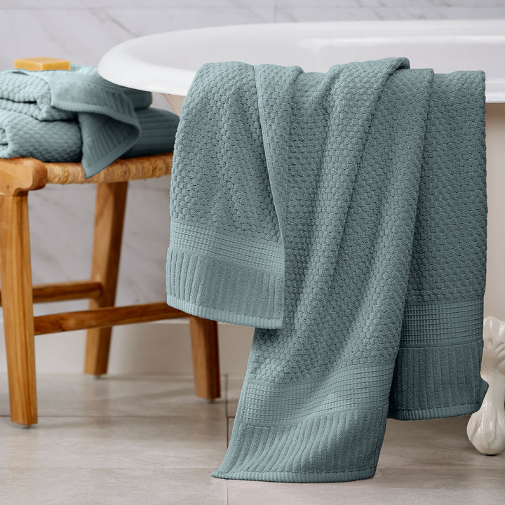 Trinity Collection | 100% Cotton Textured Bath Towel Sets