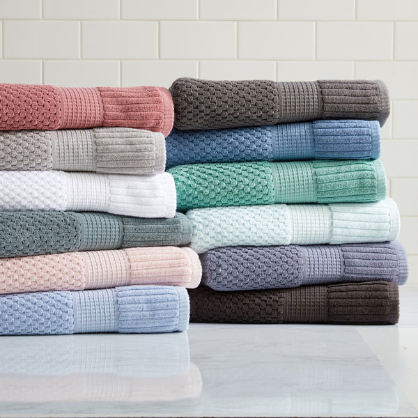 Trinity Collection | 100% Cotton Textured Bath Towel Sets