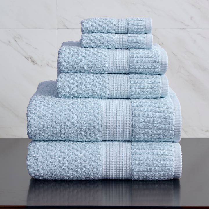 Trinity Collection | 100% Cotton Textured Bath Towel Sets